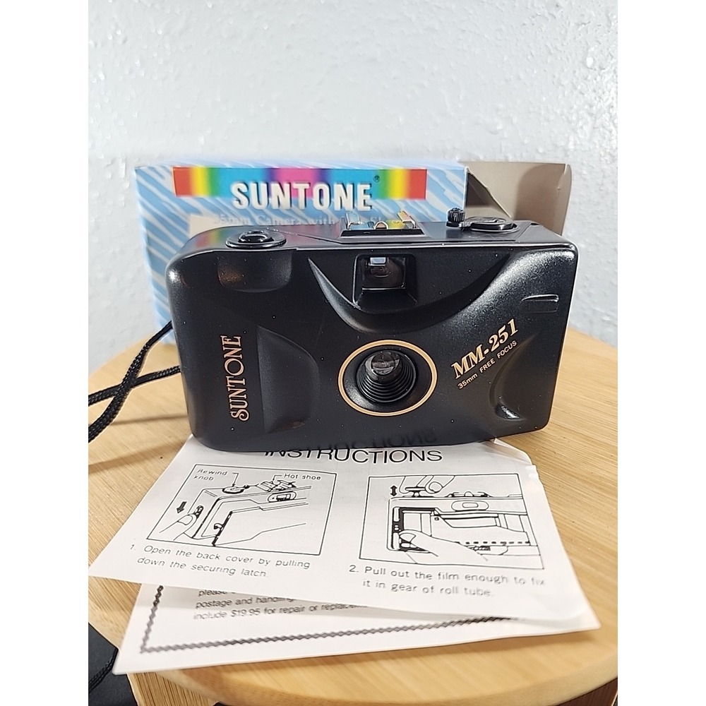 Vintage‎ Sunstone 35mm Camera With Hot Shoe New In Box